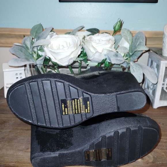 Mark. black wedge boots - Picture 6 of 11